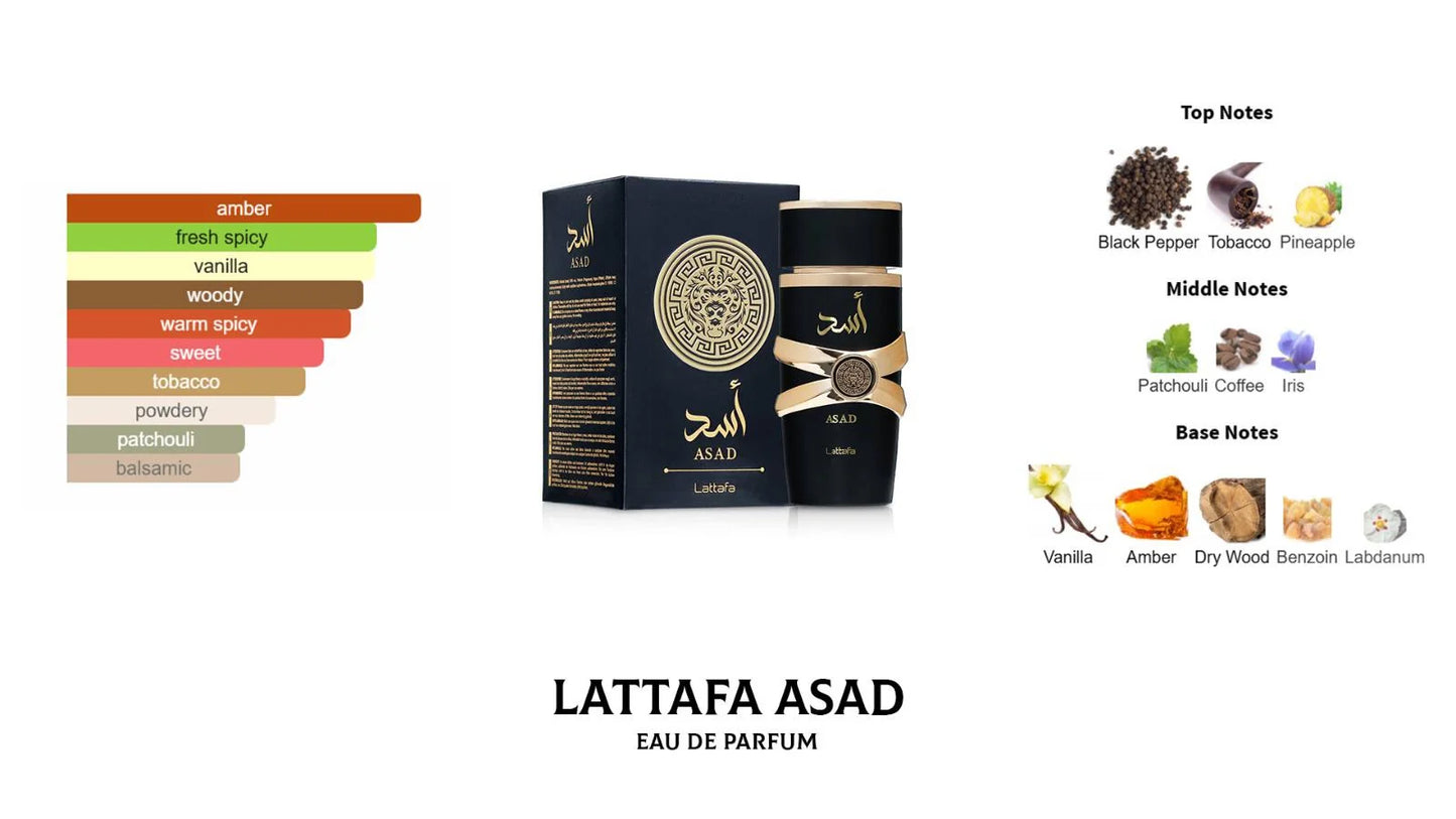 Lattafa |Asad Perfume For Men 100ML